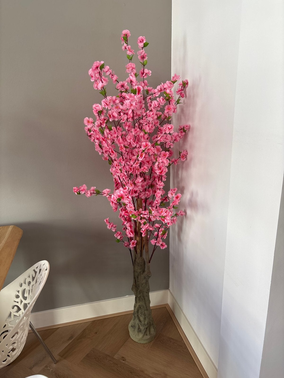 Prachtige Kunstbloesem Boom - Roze Kersenbloesem, Ophalen, Binnen, Roze, Nieuw