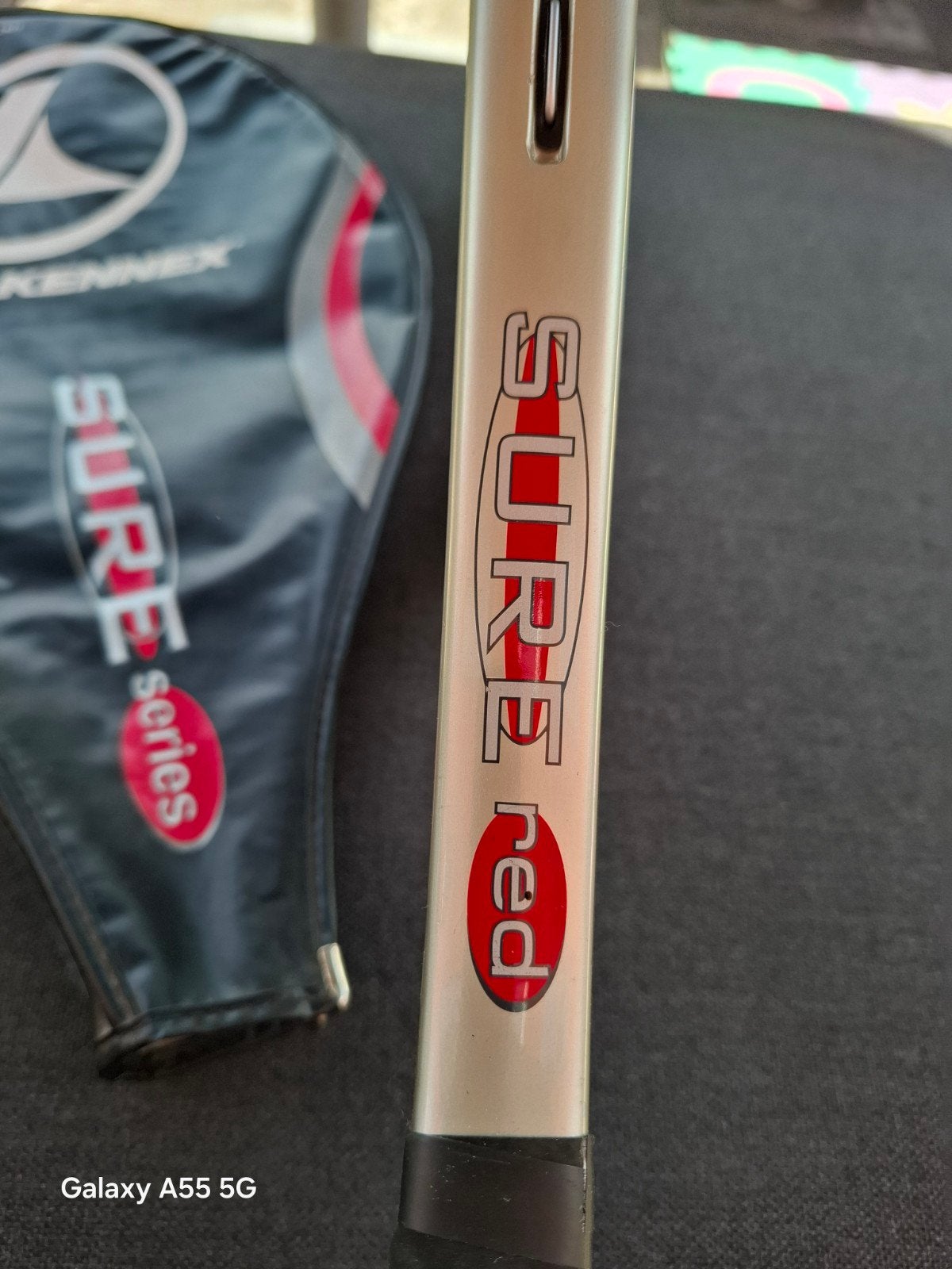 ProKennex Sure Red Tennisracket met hoes L1, Overige merken, Gebruikt, L1, Onbekend
