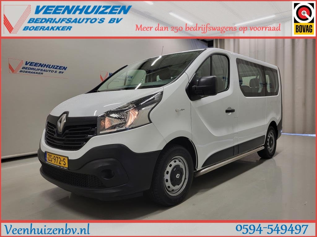 Renault Trafic Passenger 1.6dCi 8-Personenbus - Excl. BTW /, Auto's, Renault, Voorwielaandrijving, Gebruikt, 2000 kg, Wit