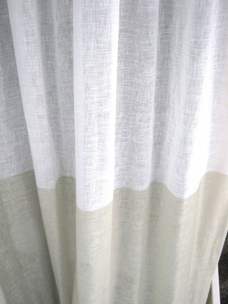 Inbetween gordijn van 180 X 235 hoog ., Crème, Overige merken, 235 cm, 180 cm