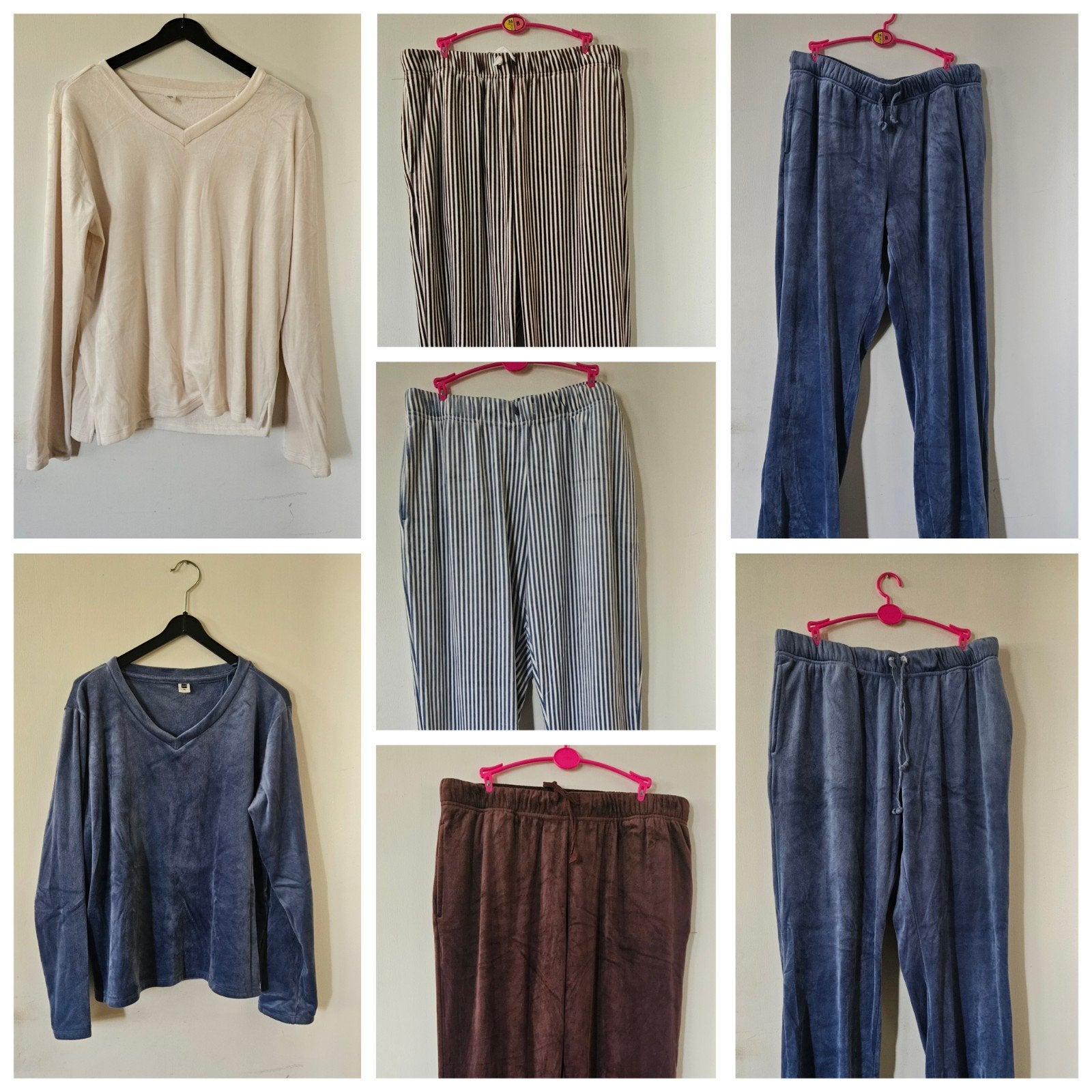Velours huis- of loungepakken, maat M, zgan, Hema, Maat 38/40 (M), Overige kleuren, Ophalen of Verzenden, Zo goed als nieuw
