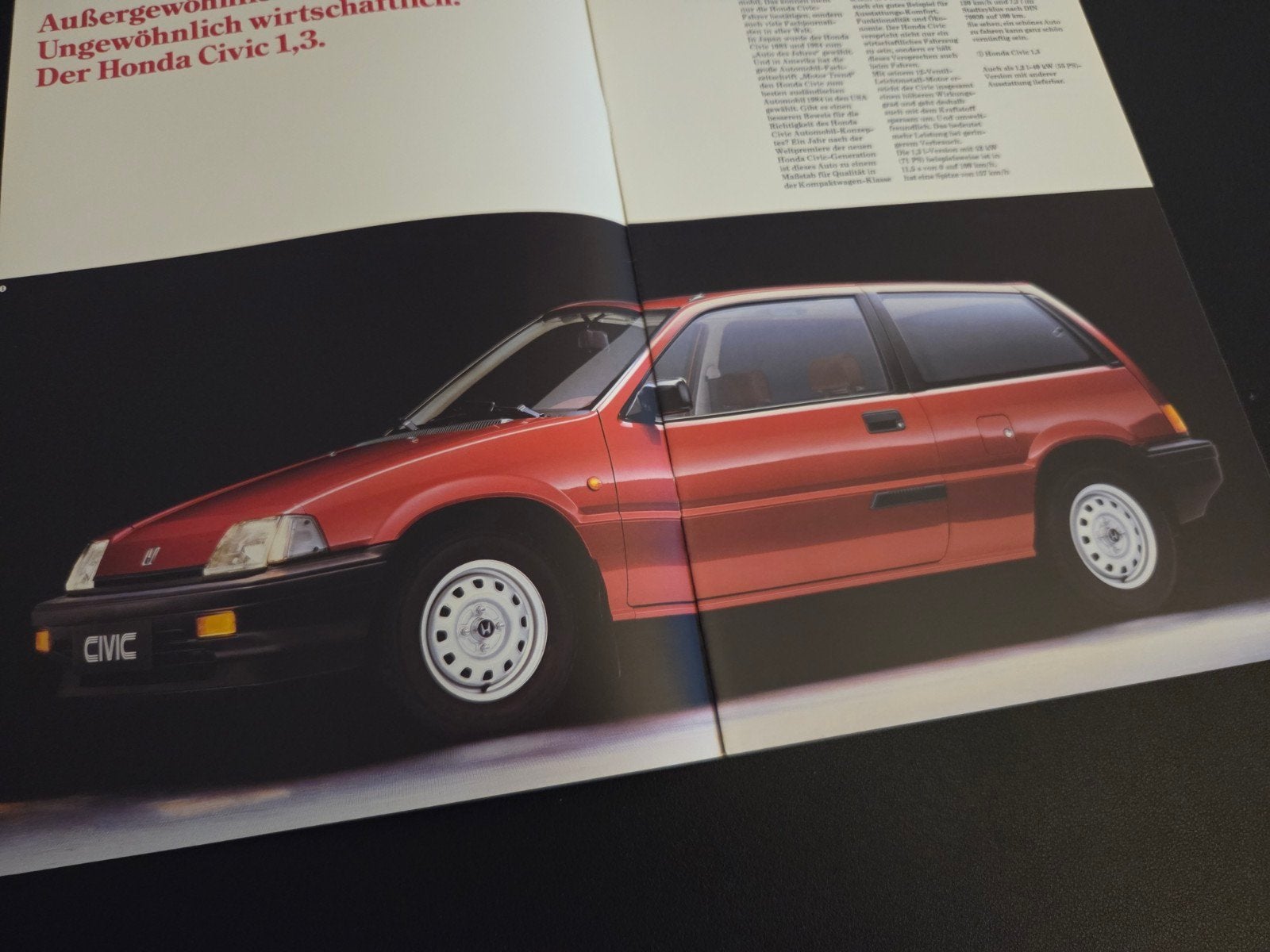 Brochure Honda Civic, Ophalen of Verzenden, Zo goed als nieuw, Honda