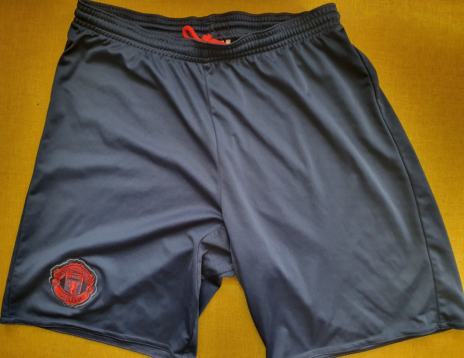 Manchester united broek, Blauw, Ophalen of Verzenden, Zo goed als nieuw, Adidas