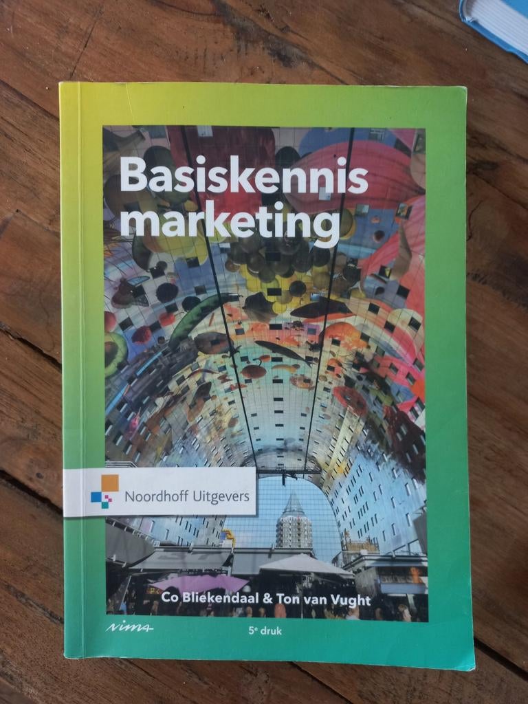 Co Bliekendaal - Basiskennis marketing, Zo goed als nieuw, Economie en Marketing, Co Bliekendaal; Ton van Vught, Ophalen of Verzenden