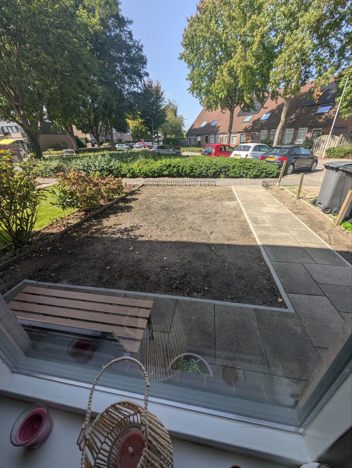 Grind en eventueel worteldoek voor 2x 10.5x5m vlakken, Tuin en Terras, Grind, Keien en Split, Ophalen, Gebruikt, Grind