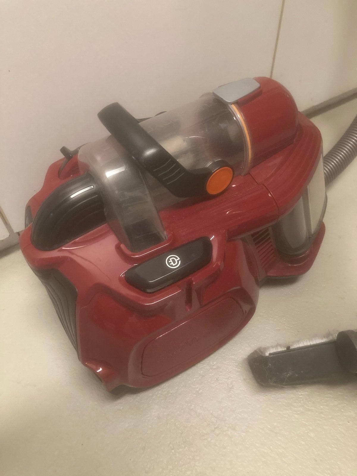 AEG Zakloze Stofzuiger - Krachtig en Compact, Witgoed en Apparatuur, Inclusief accessoires, Gebruikt, Ophalen of Verzenden, Sledestofzuiger