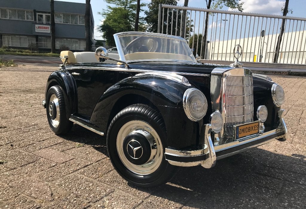 Kinder Accu Auto Mercedes-Benz 300S, 12V zwart metallic !, Nieuw