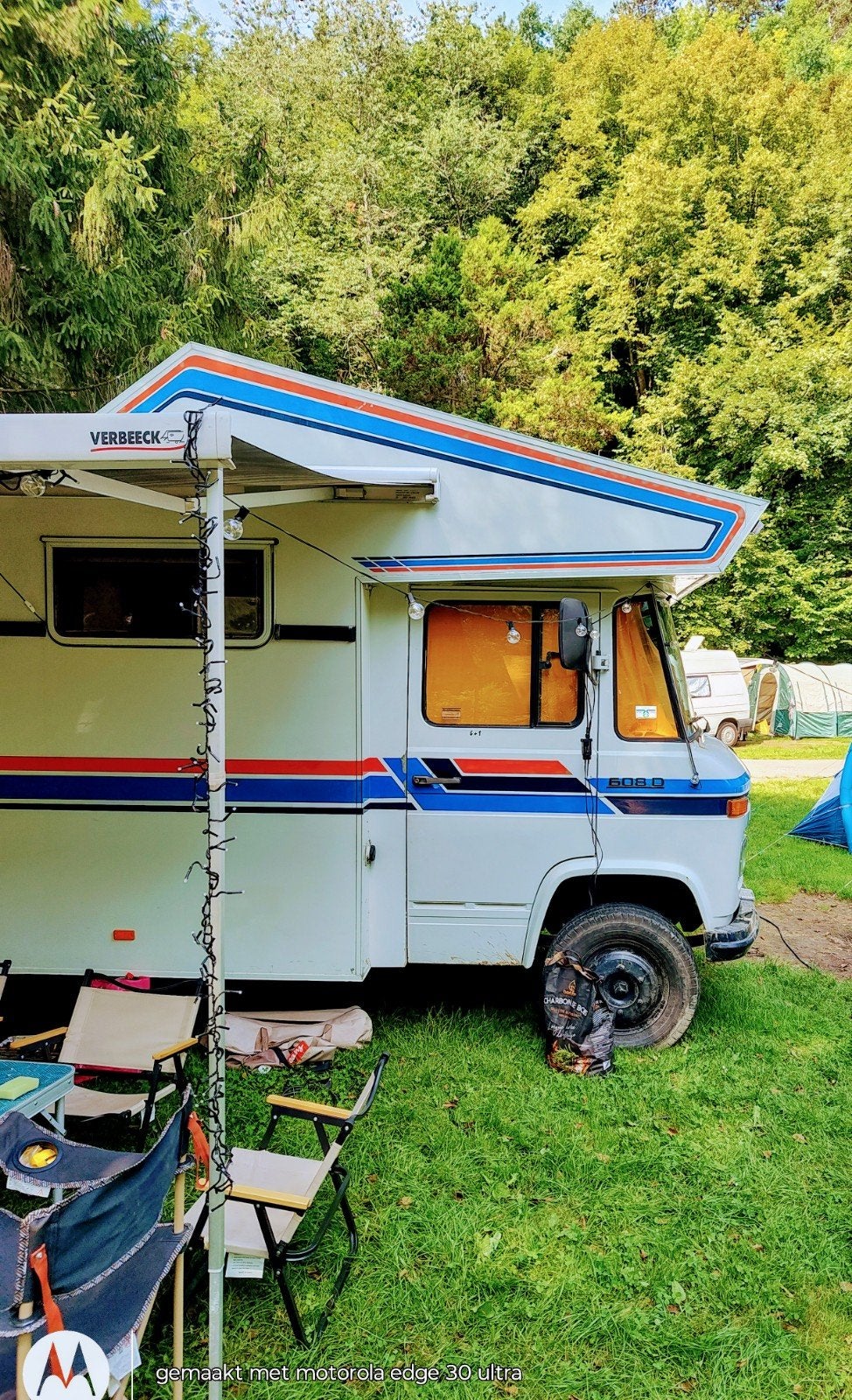 Mercedes 608 Camper uit 1980 - Klassieke Buscamper, Buscamper of Camperbus, Particulier, 4 tot 5 meter, Rondzit