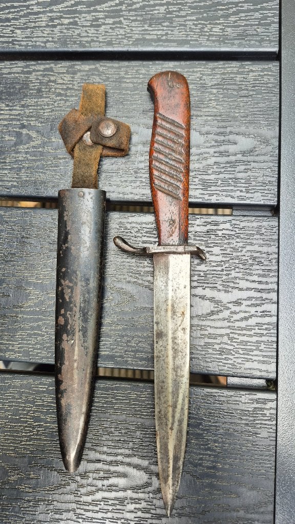 Duits Nahkampfmesser WO1 (Solingen), Ophalen of Verzenden, Duitsland