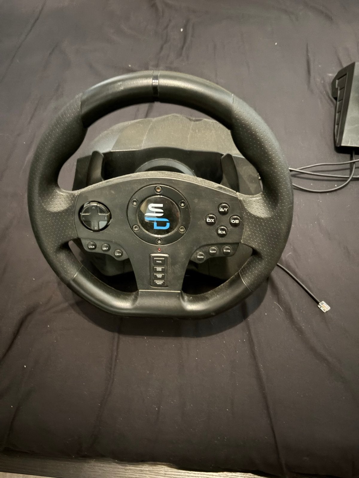 Racestuur met pedalen en shifter voor PS4/PS5 (USB), Ophalen, Gebruikt, PlayStation, Racestuur