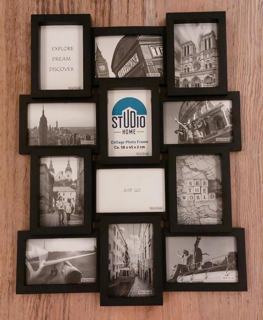 collage fotolijsten (8 stuks), Audio, Tv en Foto, Fotografie | Fotolijsten, Ophalen of Verzenden, Zo goed als nieuw