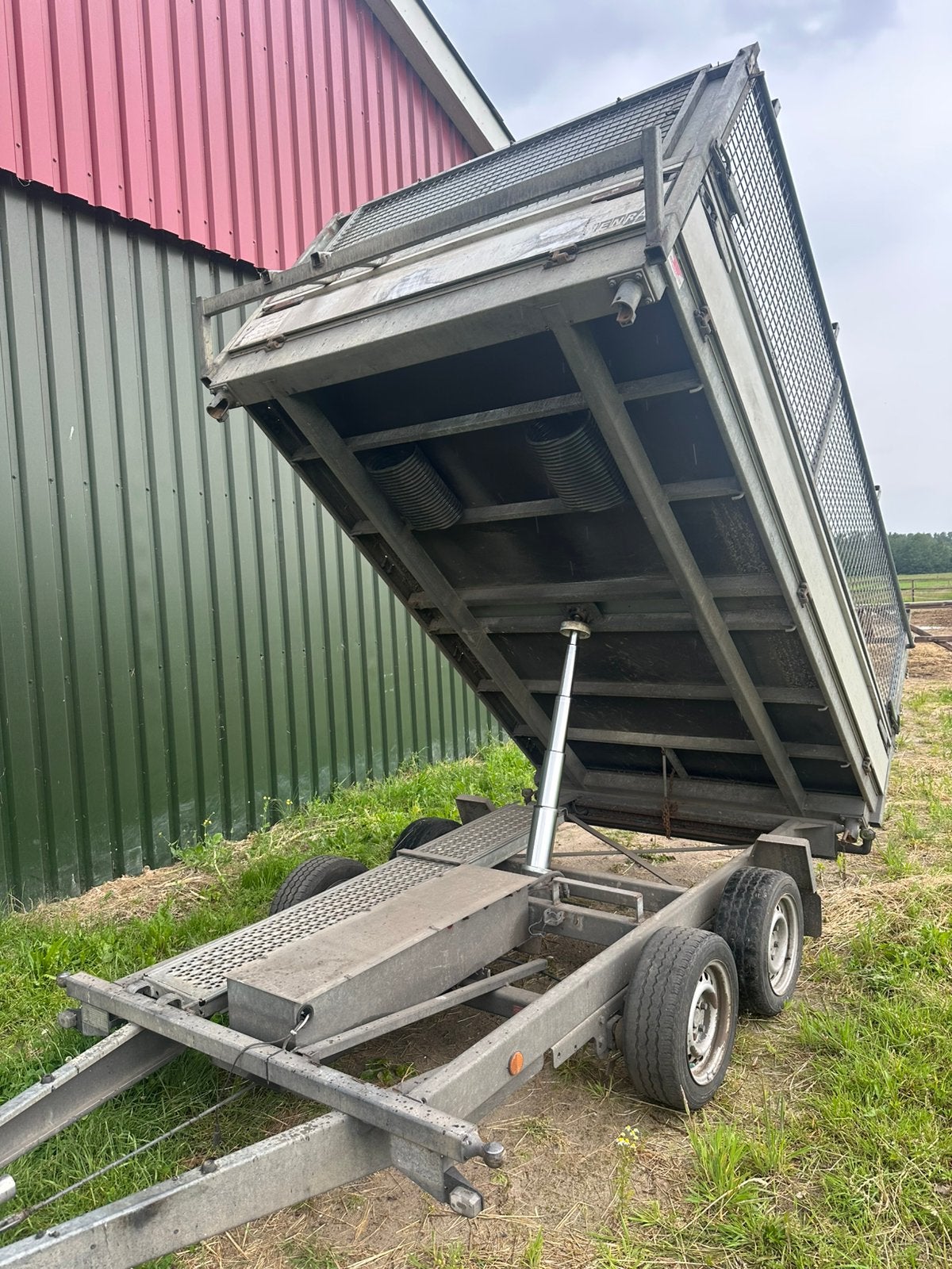 Driezijdige elektrische kipper !!!, Ophalen of Verzenden, Zo goed als nieuw