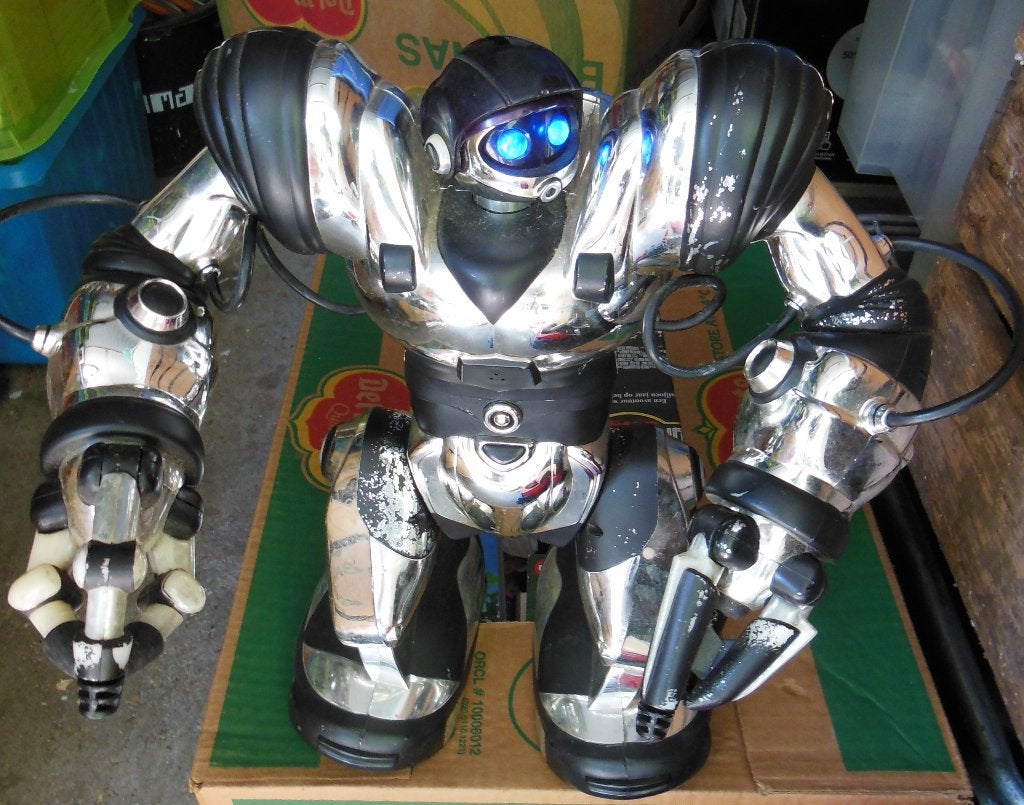 ROBOT Robosapiens Wow Wee., Ophalen of Verzenden, Gebruikt