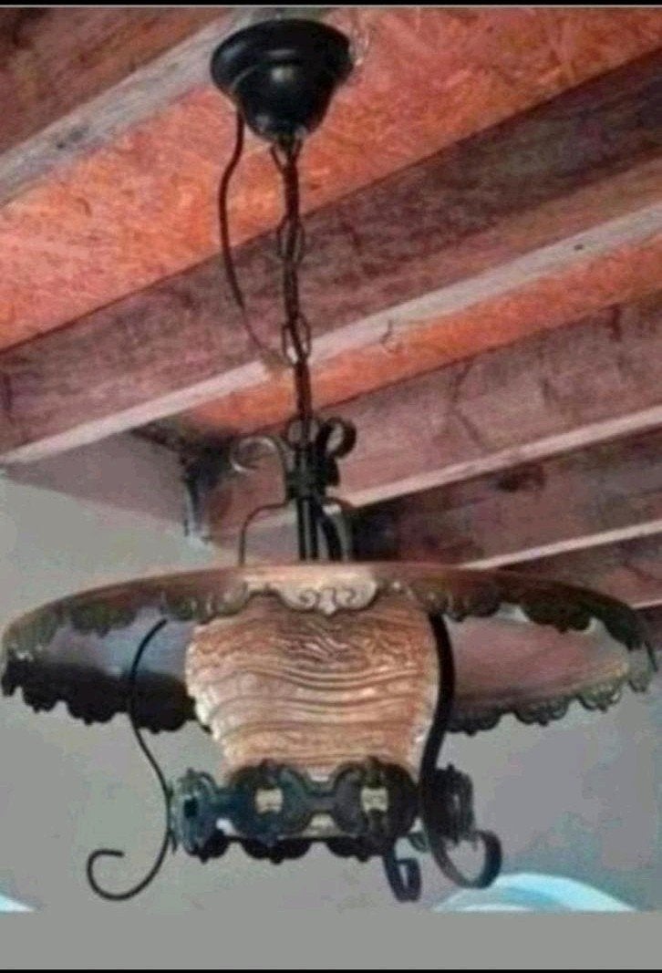 mooie vintage lamp, Ophalen, Zo goed als nieuw