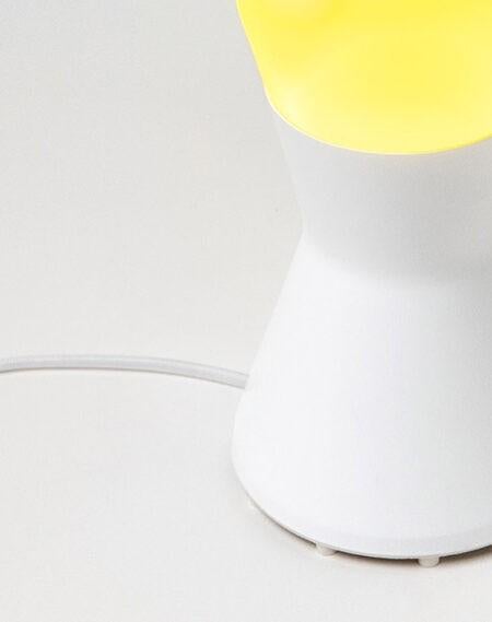 GEZOCHT: Witte Mathmos Astro lavalamp, Huis en Inrichting, Lampen | Tafellampen, Gebruikt, Minder dan 50 cm, Ophalen of Verzenden