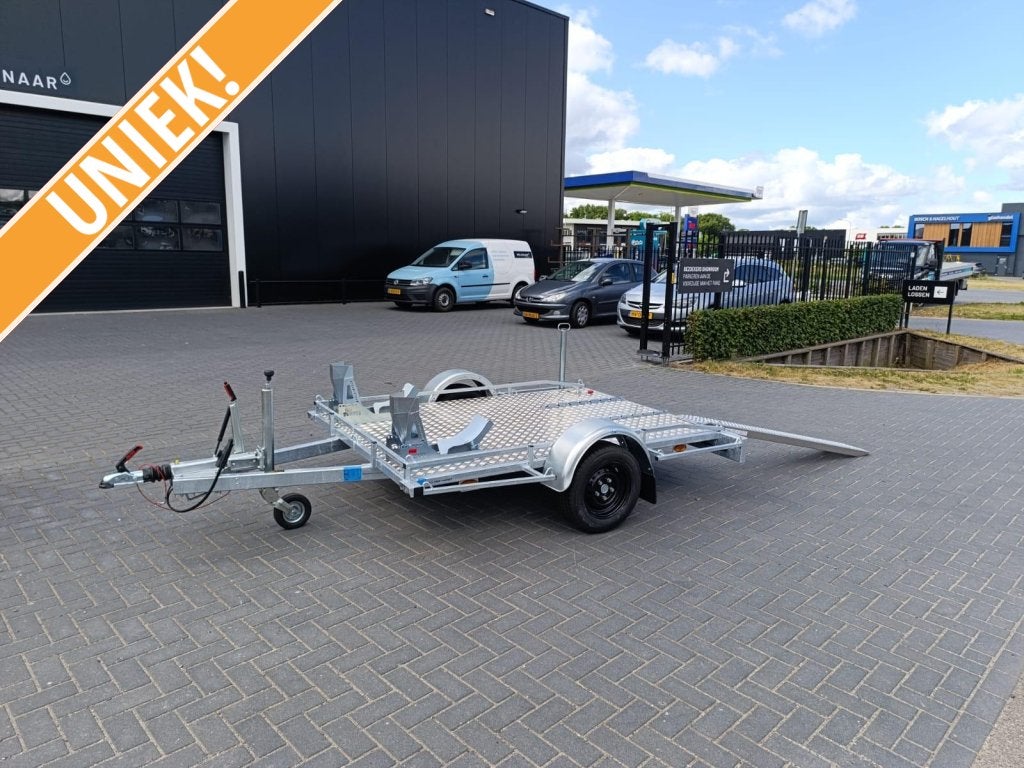 Hoka motortrailer 2 motoren, degelijk en stabiel voorraad!, Nieuw