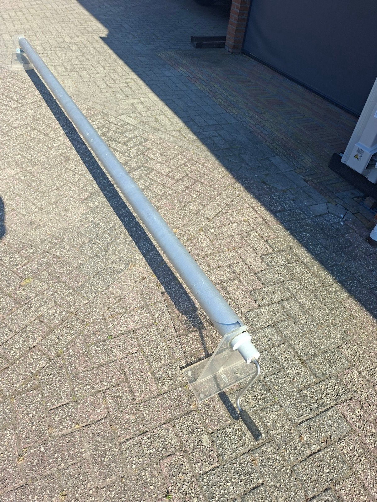 Zwembad oprolmechanisme 392 cm breed, Tuin en Terras, Zwembad-toebehoren, Ophalen, Gebruikt