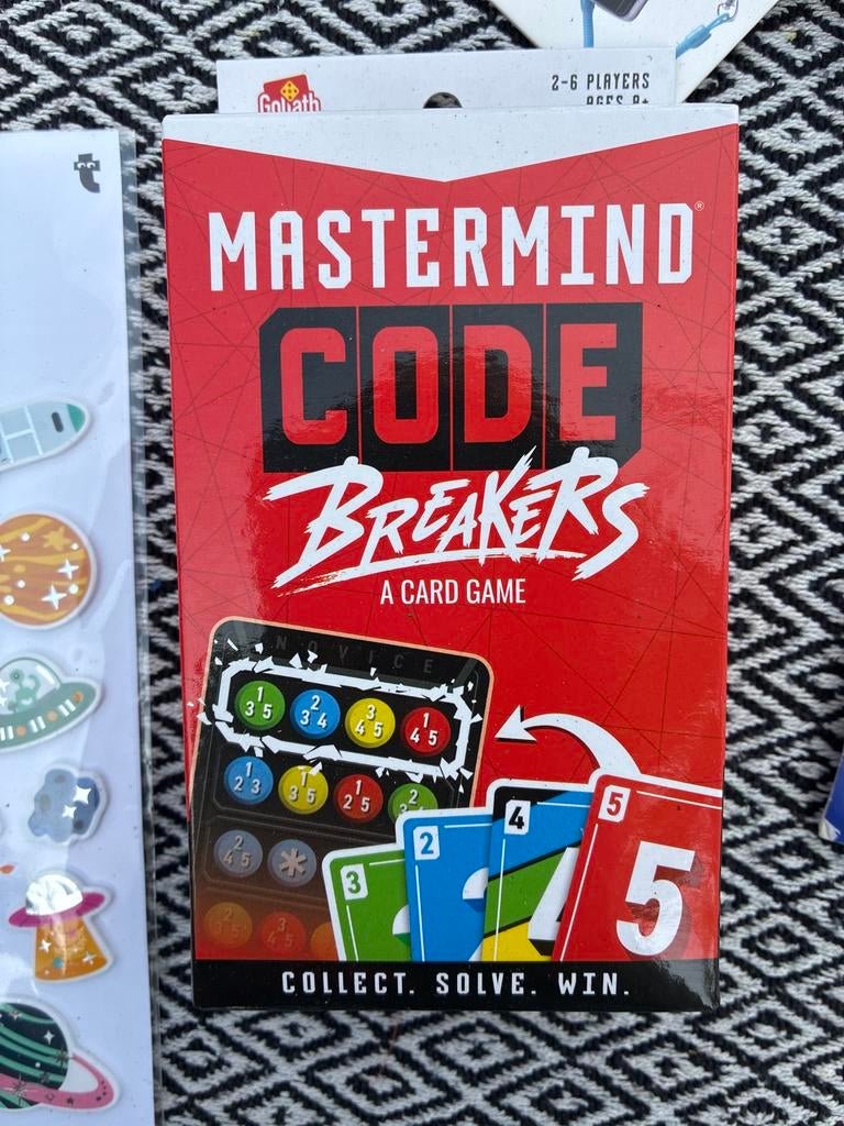 Mastermind Code Breakers Kaartspel - Nieuw, Een of twee spelers, Ophalen of Verzenden, Nieuw