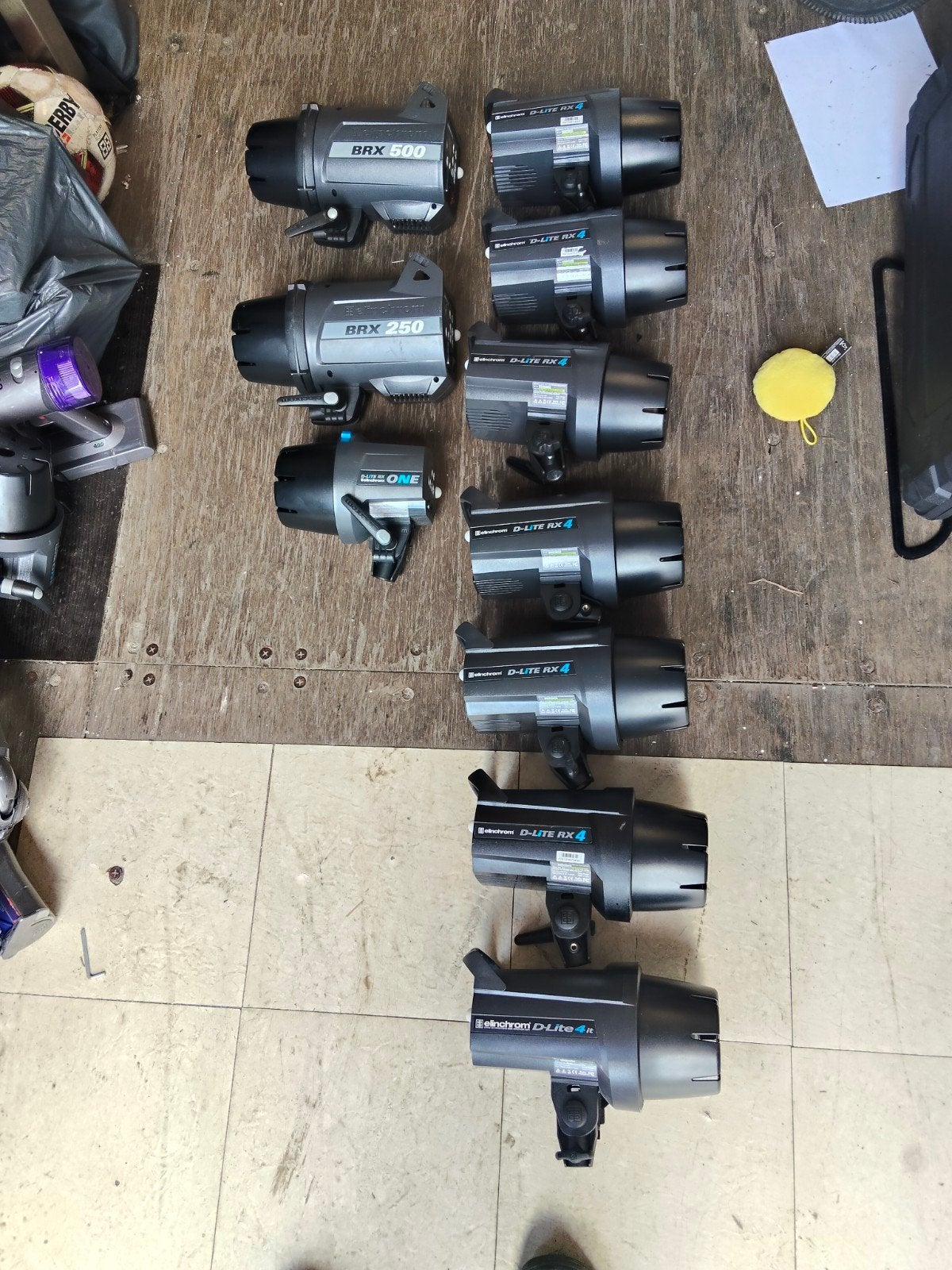 11 X ELINCHROM FLITSERS, Ophalen, Overige merken