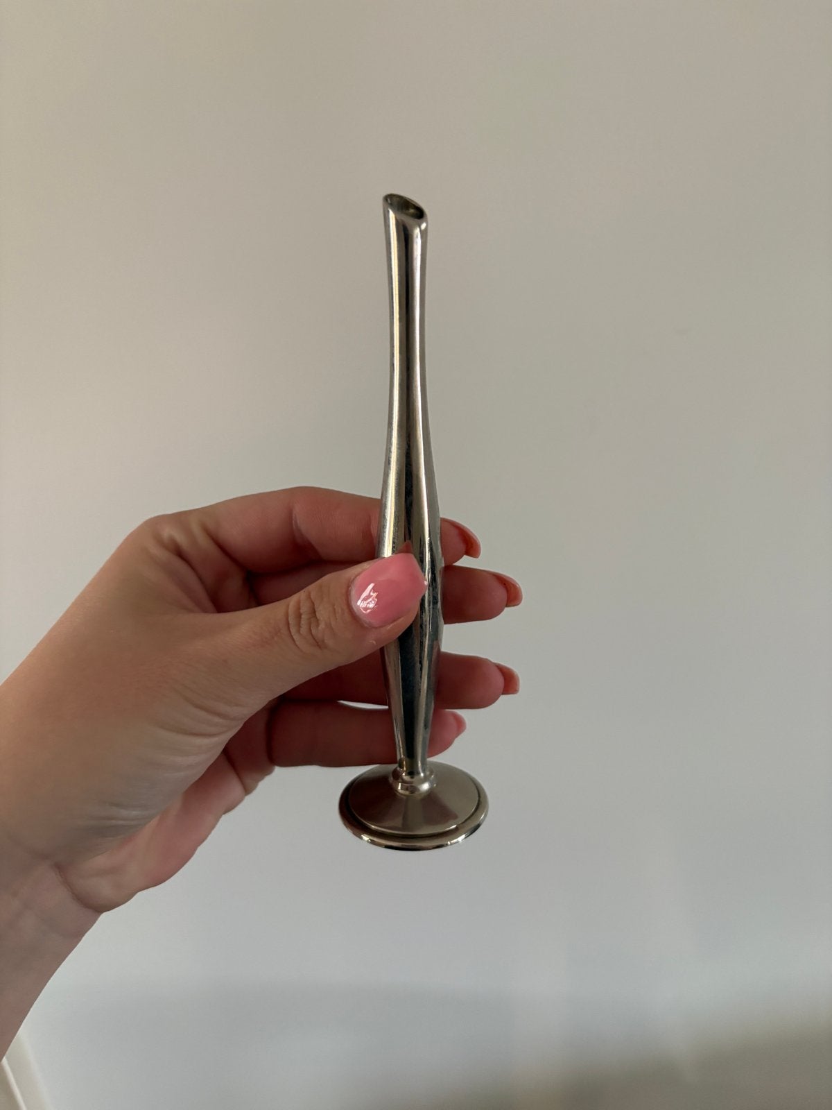 Vintage zilverkleurige penhouder/briefopener, Antiek en Kunst, Ophalen
