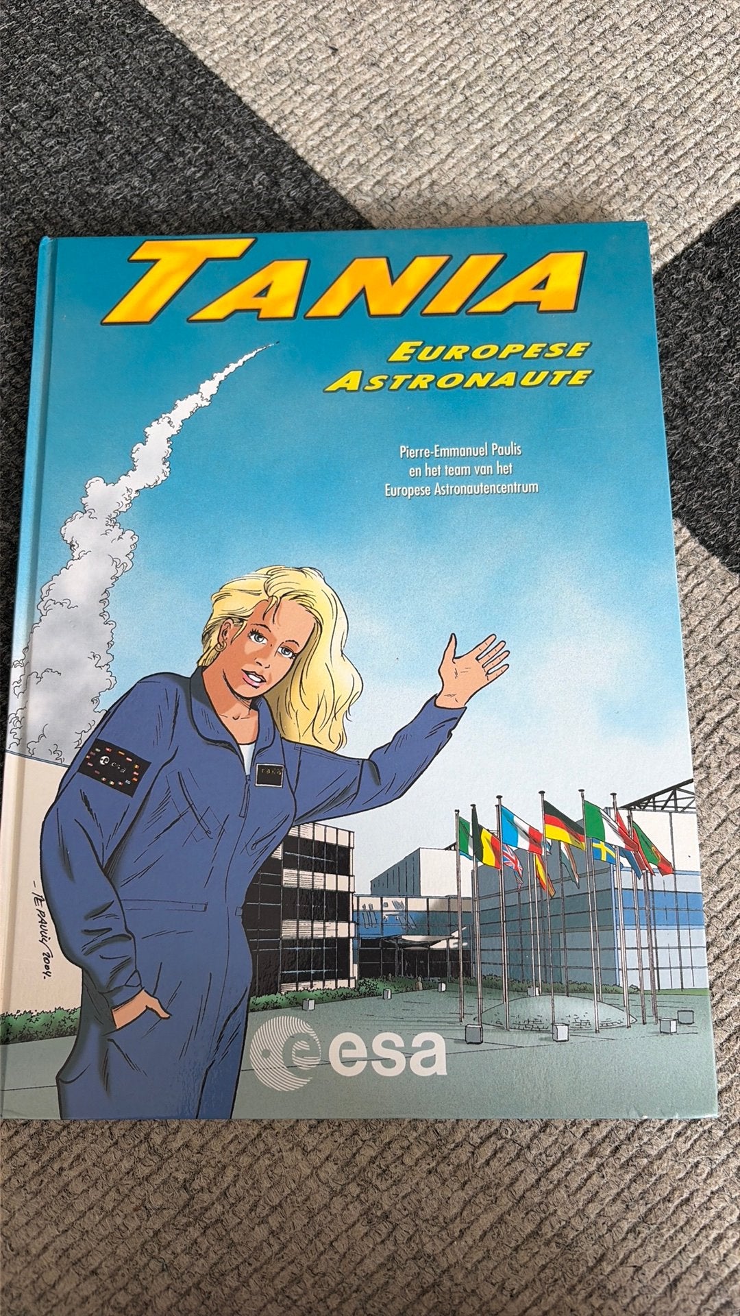 Tania Eurpoese Astronaute Esa, Ophalen of Verzenden, Zo goed als nieuw