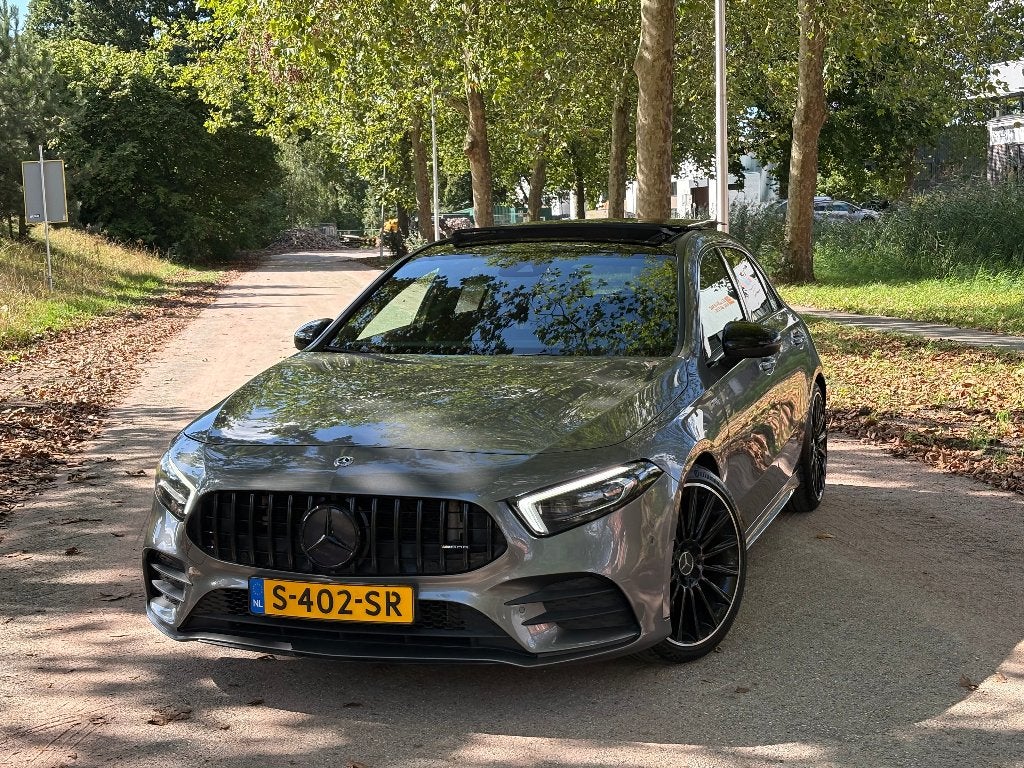 Mercedes-Benz A-Klasse A 220 4Matic 190pk 7G-DCT 2019 Grijs, Auto's, Mercedes-Benz, Automaat, 1800 kg, Vierwielaandrijving, Particulier