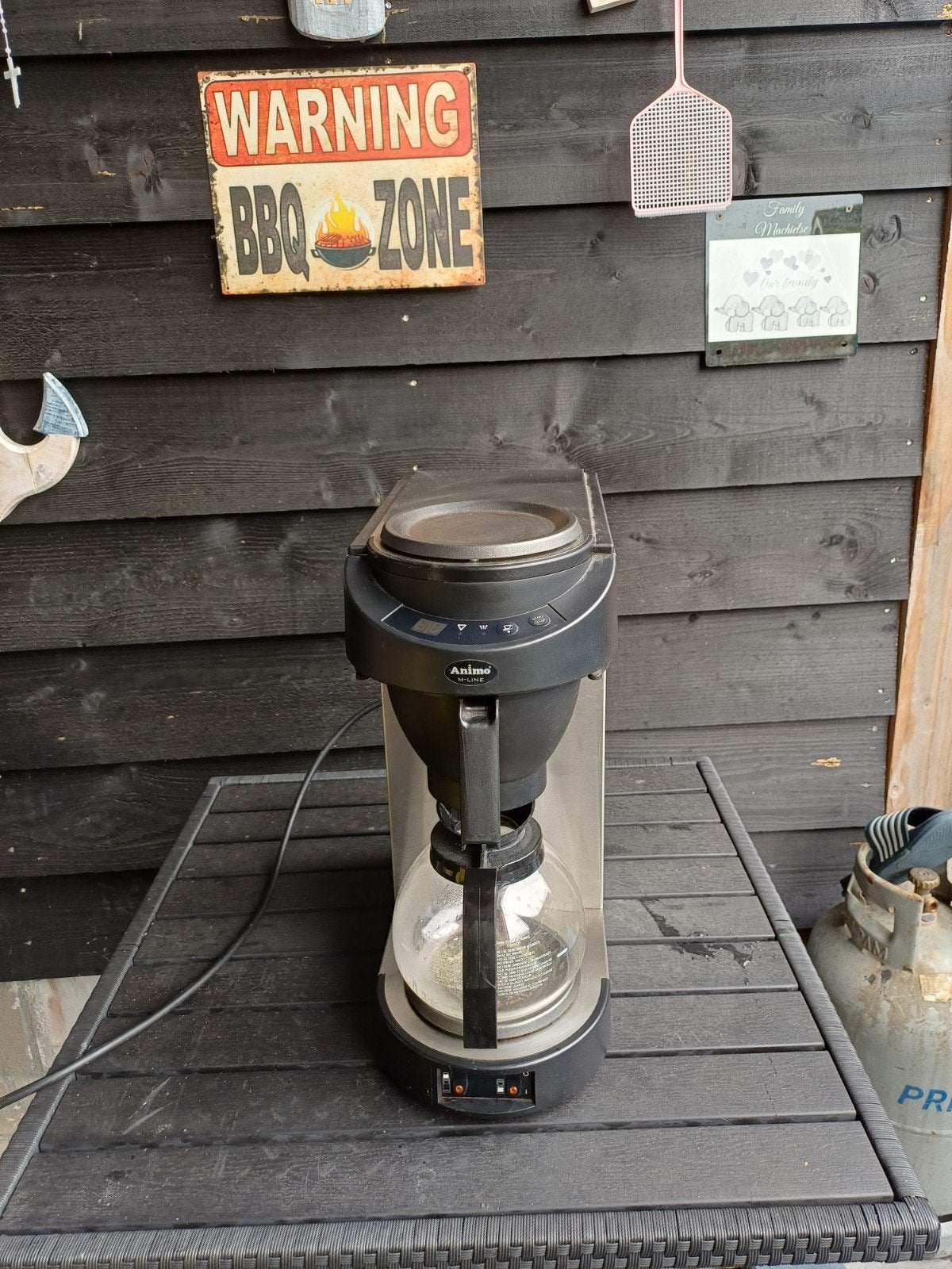 Animo M-LINE glazenkannen apparaat - M200 - vaste wateraansl, 10 kopjes of meer, Ophalen of Verzenden, Koffiemachine