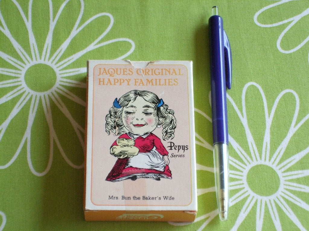 Jaques Original Happy Families - Engels kwartet, Verzamelen, Ophalen of Verzenden, Gebruikt, Kwartet(ten)