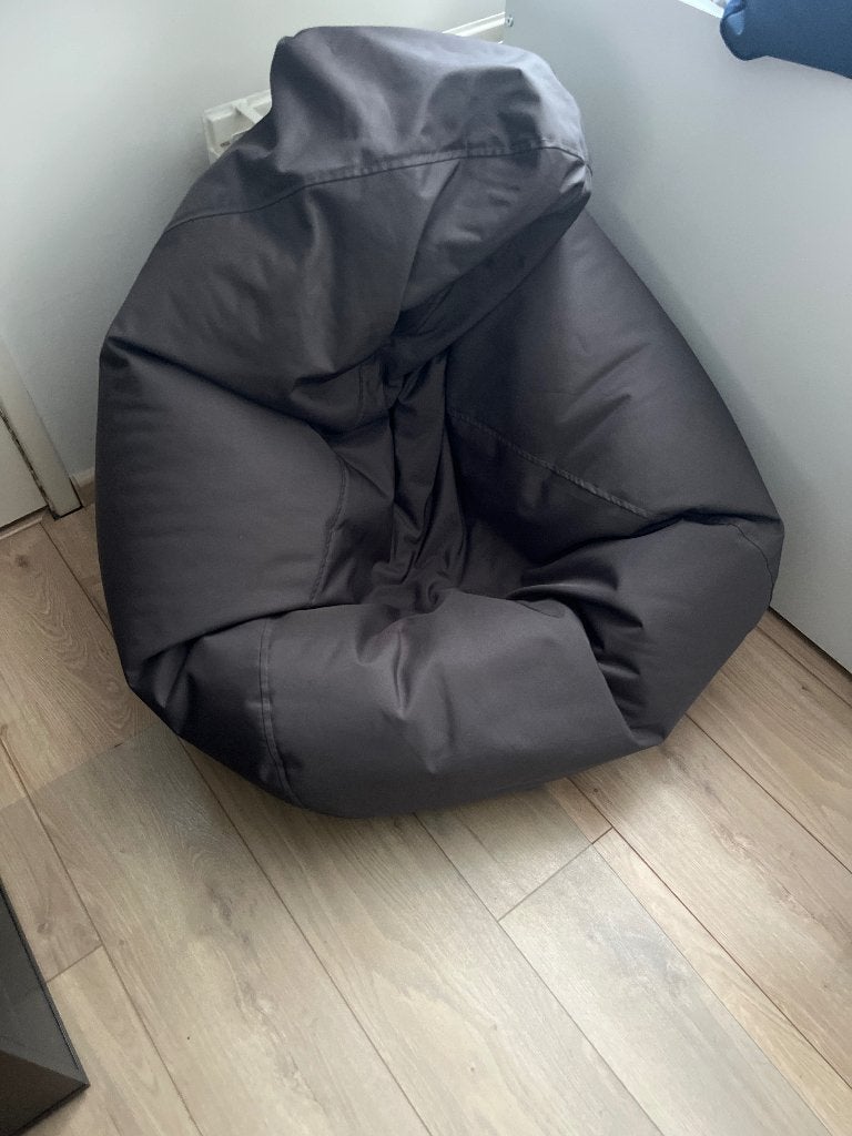 Zitzak  loft25, Huis en Inrichting, Zitzakken, Ophalen, Zo goed als nieuw, Grijs, Zitzak