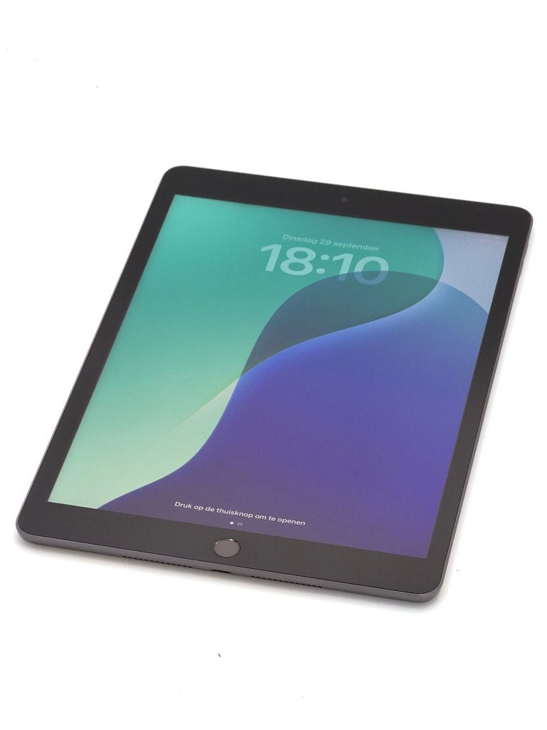 Zeer Nette iPad 9th gen Space Gray, met 90% batterijconditie, Computers en Software, 10 inch, Gebruikt, Apple, .