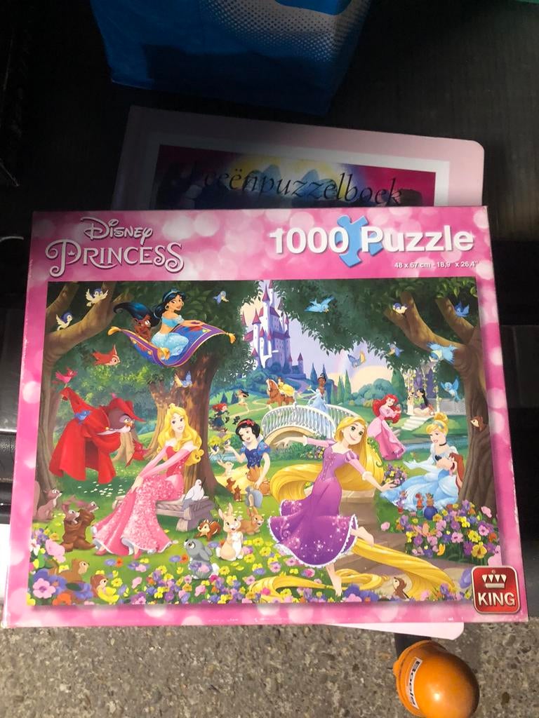 Disny legpuzzels, Ophalen of Verzenden, Meer dan 50 stukjes, Gebruikt, 6 jaar of ouder