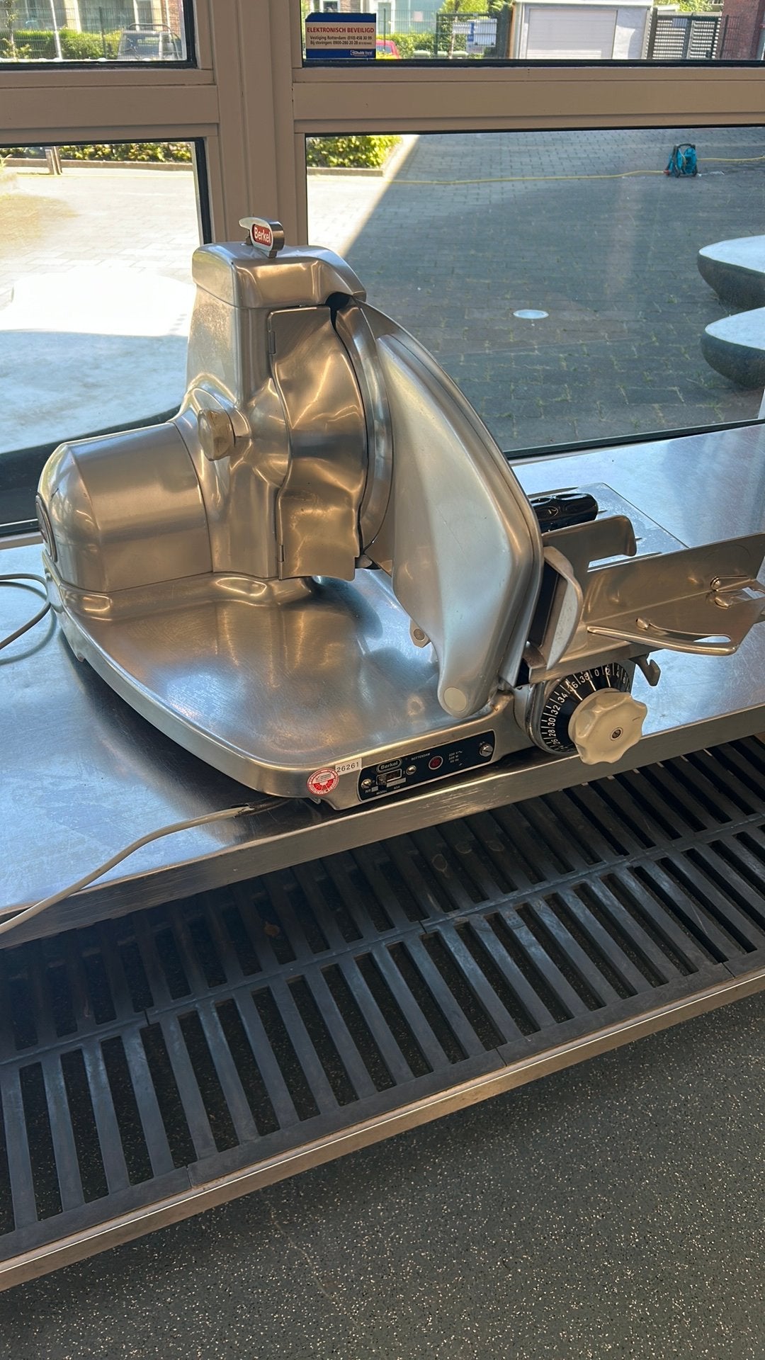 Berkel snijmachine, Ophalen, Bakkerij en Slagerij