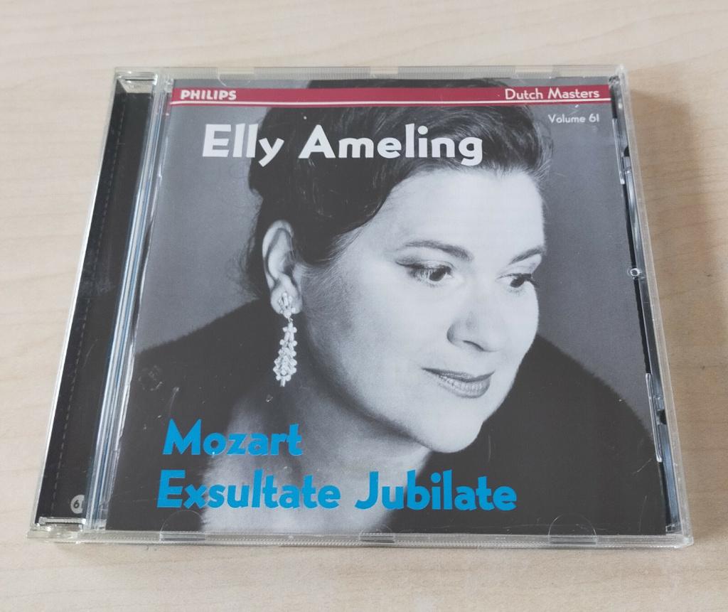 Elly Ameling Mozart Exsultate Jubilate CD Dutch Masters 61, Ophalen of Verzenden, Classicisme, Gebruikt, Overige typen