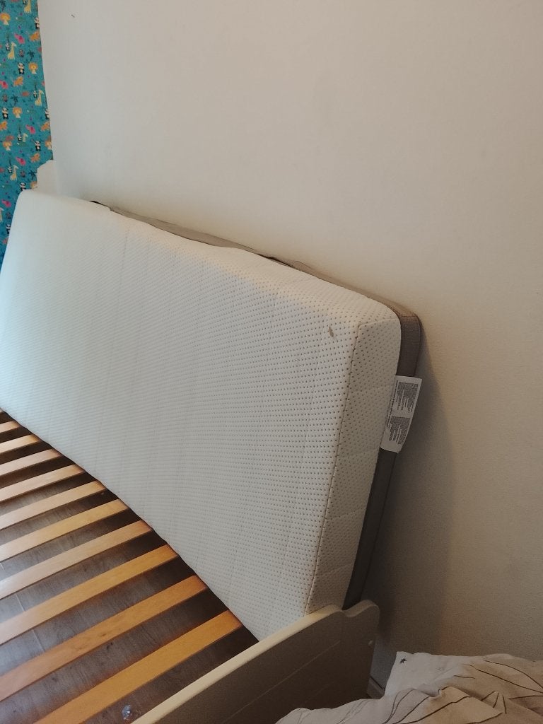 Een persoons bed, Ophalen, Eenpersoons, Wit, Zo goed als nieuw