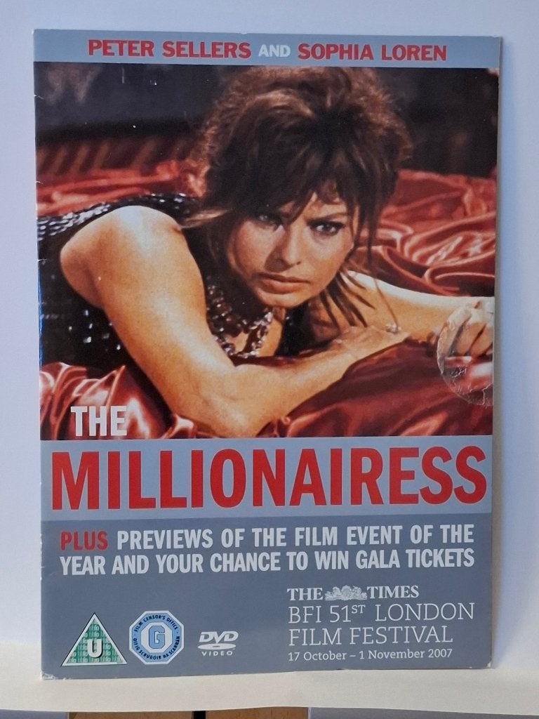 DVD The Millionairess (1960) met Peter Sellers, Sophia Loren, Cd's en Dvd's, Dvd's | Komedie, Alle leeftijden, Ophalen of Verzenden