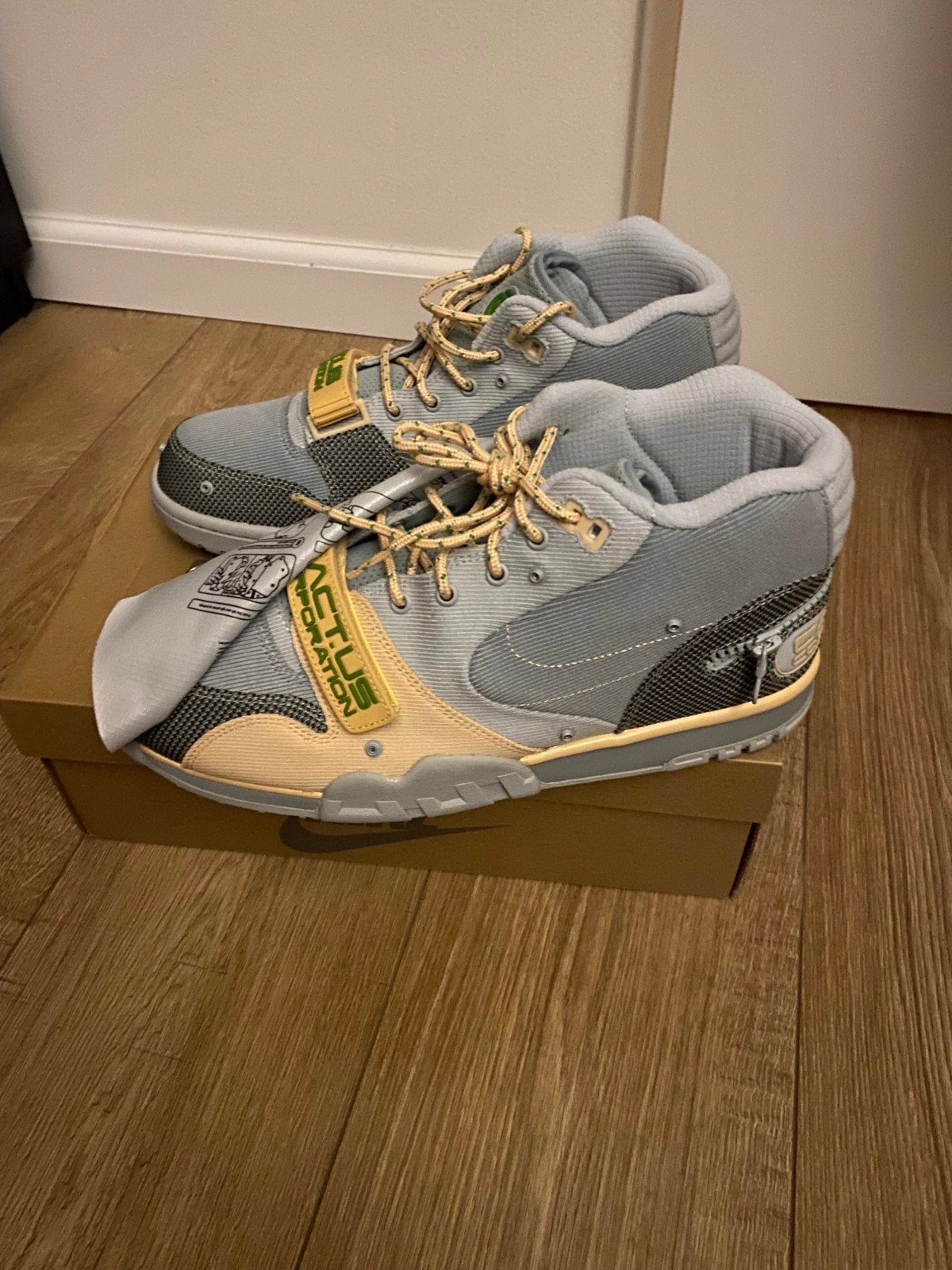 Nike air trainer x Travis Scott cactusjack maat 46 nieuw, Ophalen, Nieuw, Nike x Travis scott