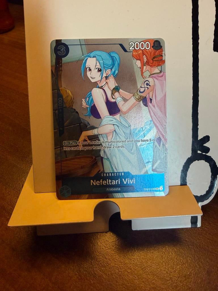 ≥ One Piece Card Game - Nefertari Vivi (OP04-001) - Zo goed al