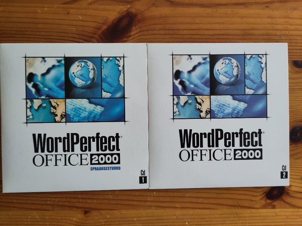 WordPerfect Office 2000 Installatie CD-ROM's, Ophalen of Verzenden