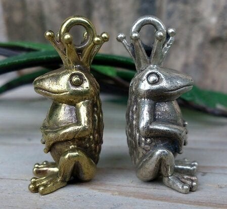 Kikker Ketting Hanger - Kikker Sieraden, Overige materialen, Verzenden, Info@toas.nl, Nieuw