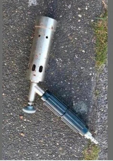 Gasbrander/ dakbrander + branderkop, Ophalen of Verzenden, Gebruikt