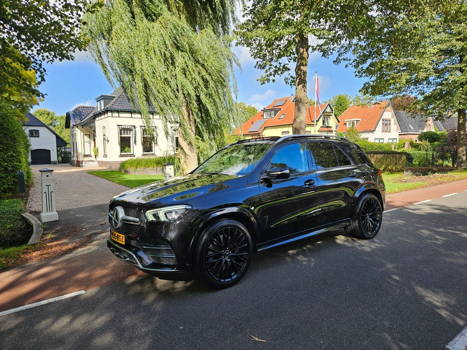 Mercedes Gle 350de AMG PANO Grijskenteken Nieuwmodel, Auto's, Automaat, Dealer onderhouden, Zwart, Mercedes-Benz