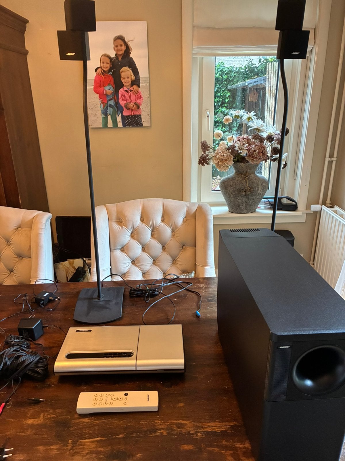 BOSE Lifestyle 5 Compleet + Acoustimass + cubes & statieven, 70 watt of meer, Zo goed als nieuw, Overige spelers, Ophalen