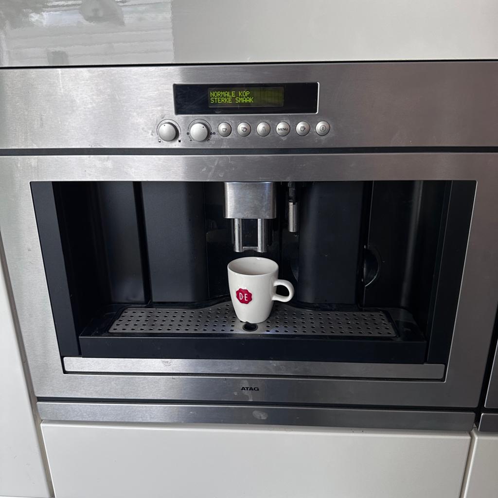 ATAG Inbouw Koffiemachine - Perfecte Koffie in uw Keuken, Witgoed en Apparatuur, Koffiezetapparaten, Ophalen of Verzenden, Gebruikt