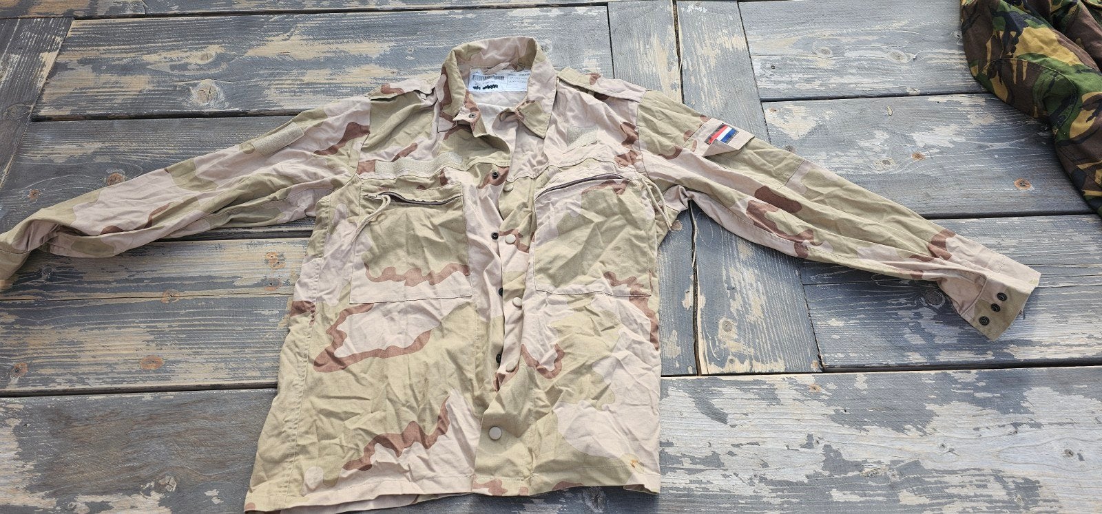 Nederlands Leger Desert Camo Gevechtsjas, Verzamelen, Ophalen of Verzenden