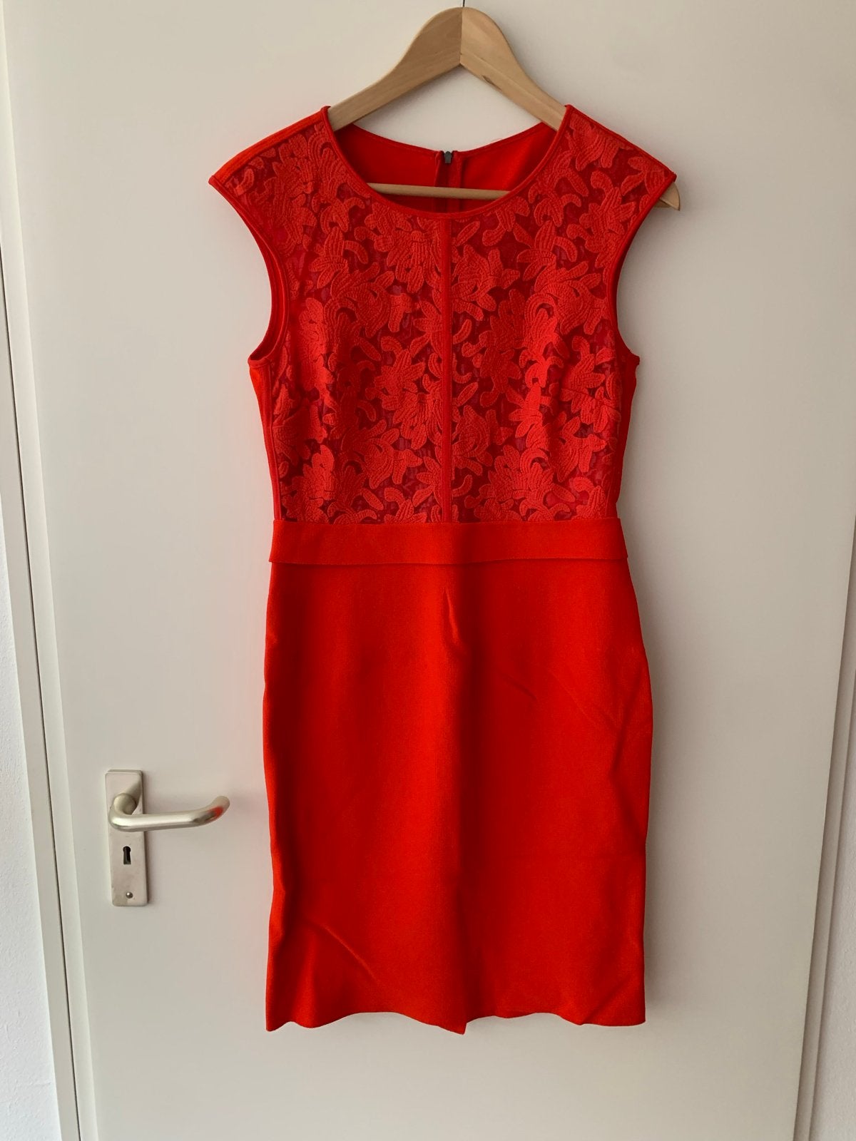 Marccain cocktail jurk N2/36, Ophalen of Verzenden, Zo goed als nieuw, Maat 36 (S), Boven de knie