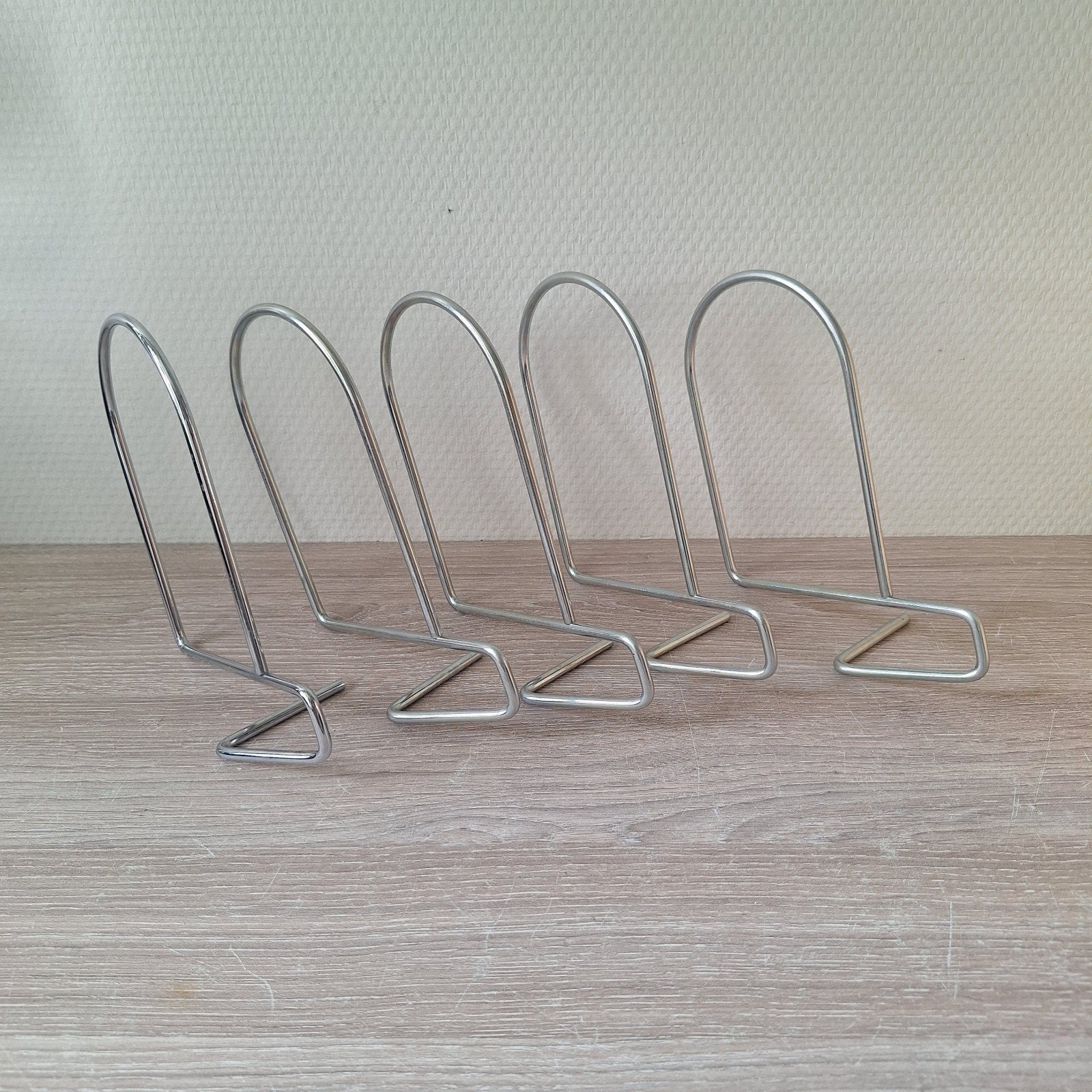 Vintage Ikea Flit boekensteunen bookends | metaal | 90s, Ophalen of Verzenden, Huis en Inrichting