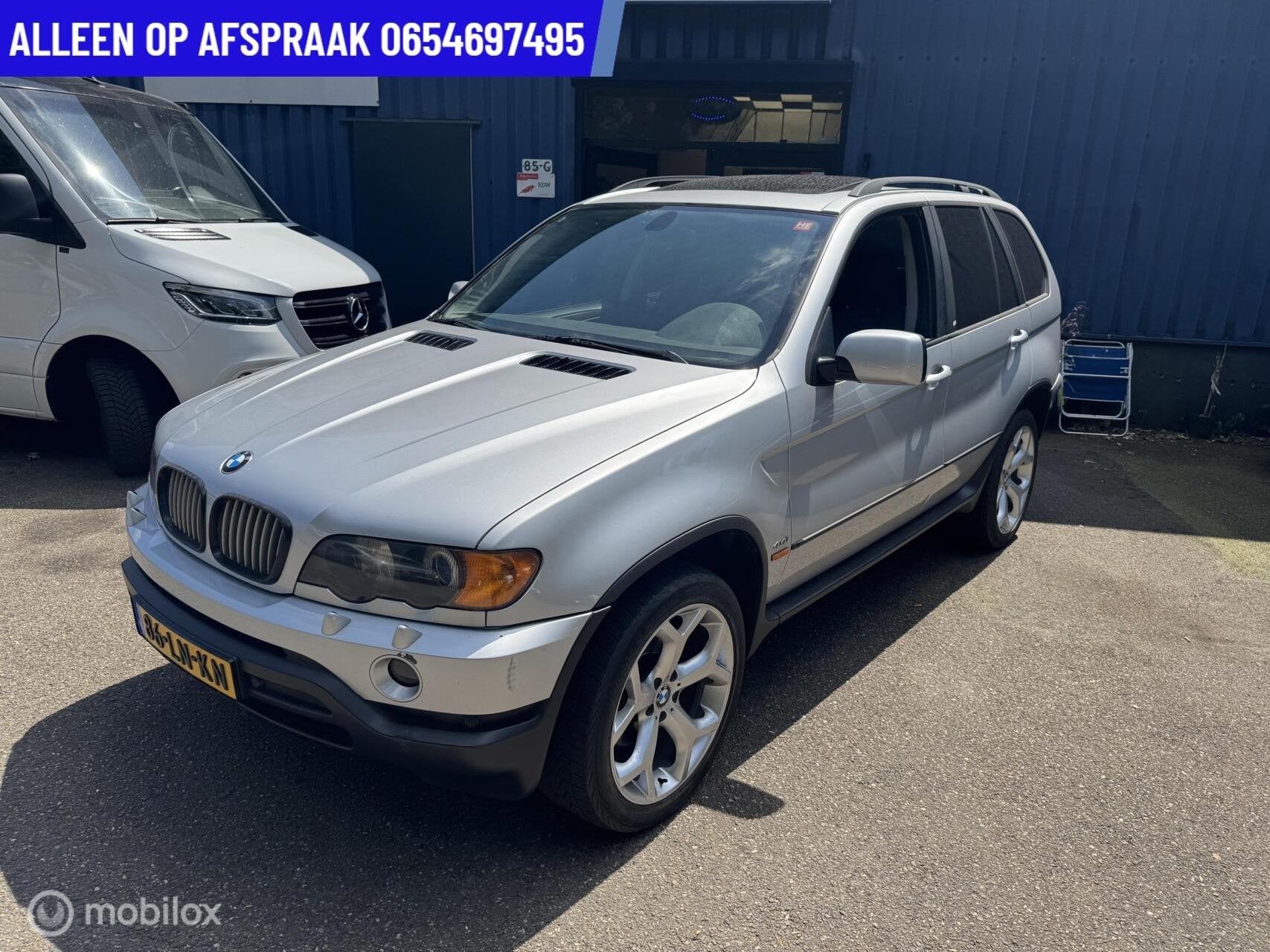 BMW X5 4.4i Executive ECC LEDER CRUISE SCHUIF/KANTEL TREKHAA, Automaat, Gebruikt, 138 €/maand, 2080 kg