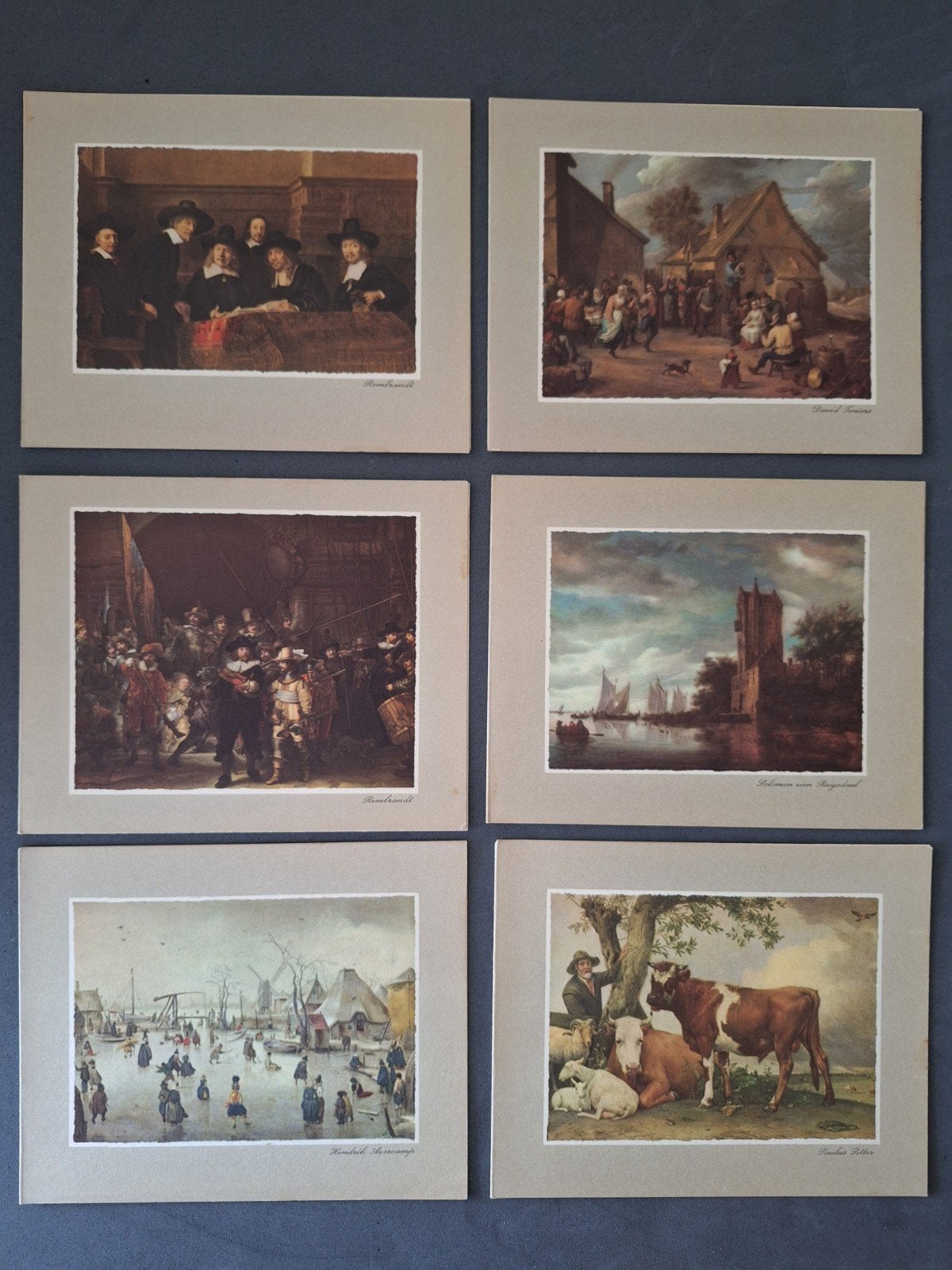 Lot met 15 Kunstkaarten Schilderkunst, Ophalen of Verzenden, Ongelopen, Overige thema's