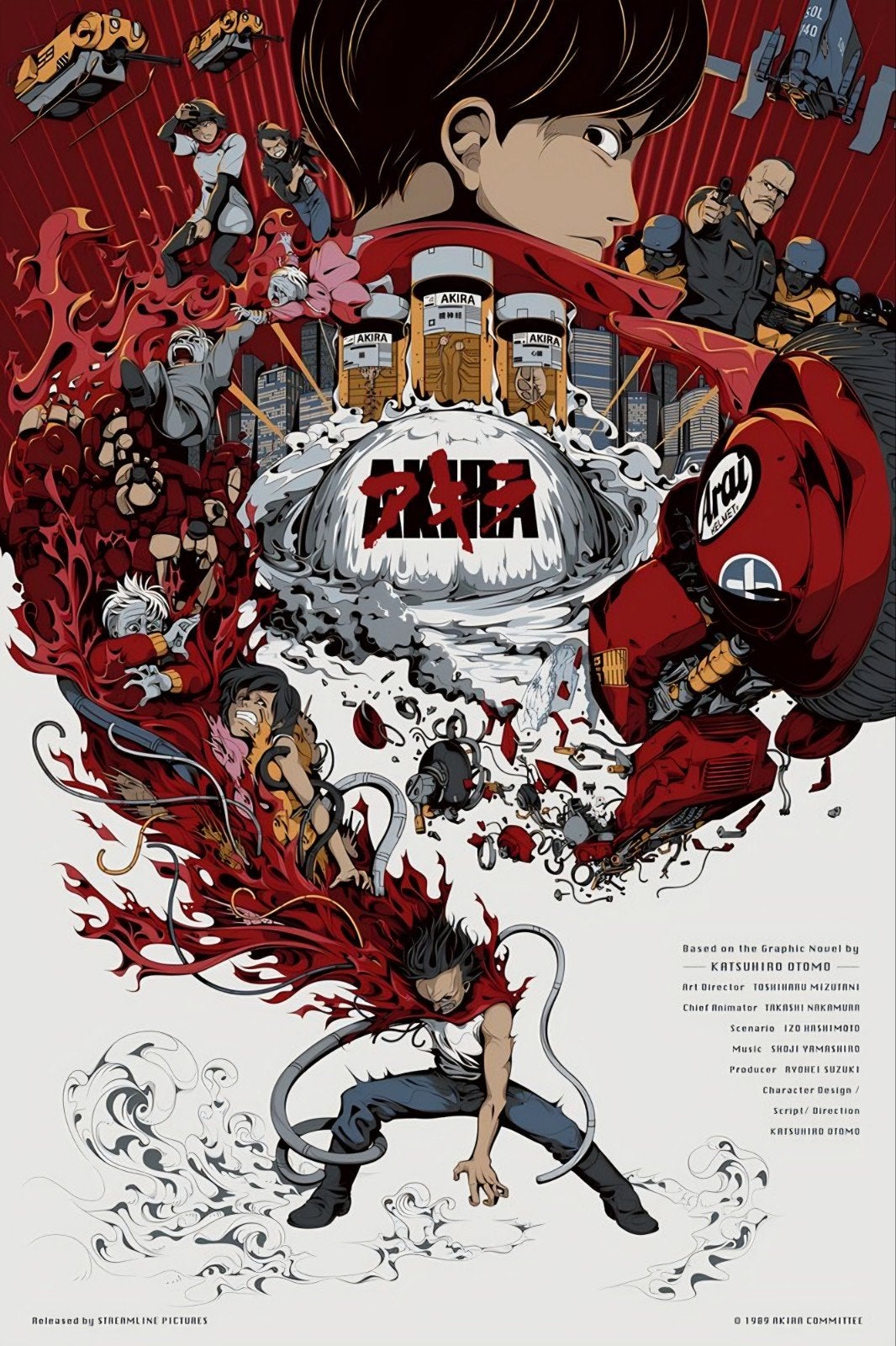 akira, Ophalen of Verzenden, Zo goed als nieuw, A1 t/m A3, Film en Tv