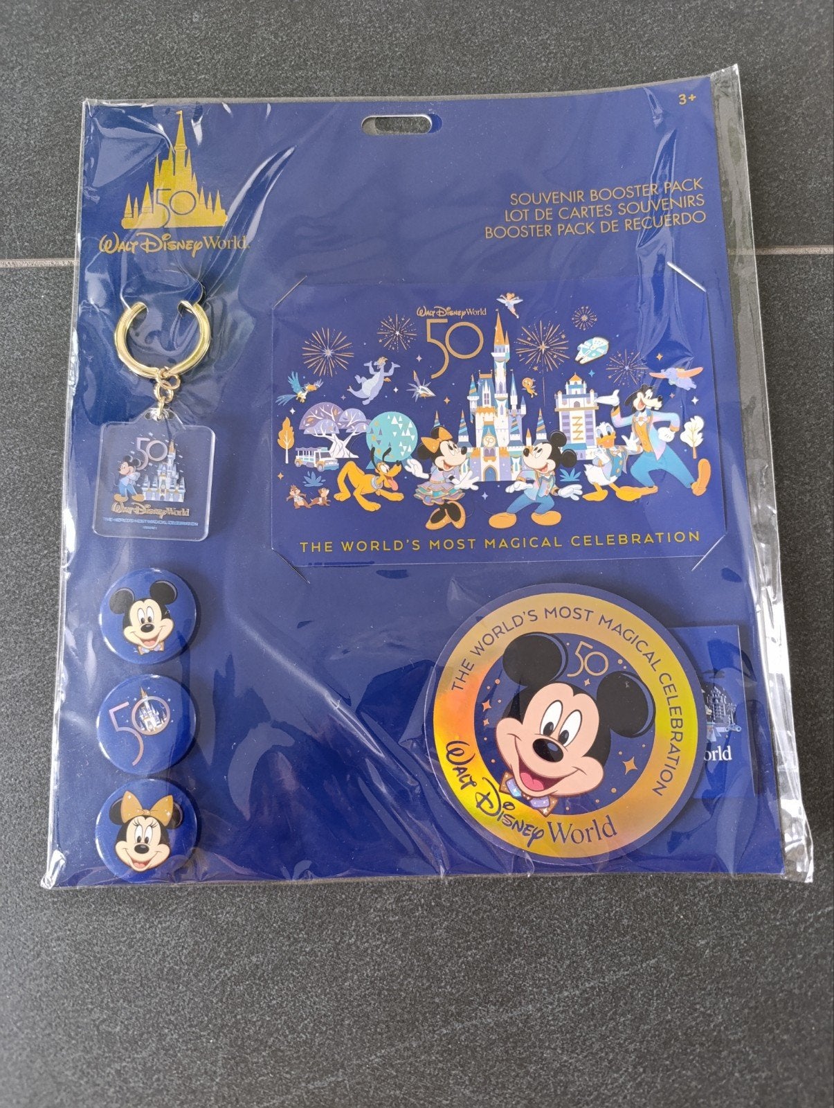 Disney World 50th Anniversary Souvenir Set Nieuw, Ophalen of Verzenden, Overige figuren, Nieuw
